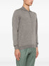 fine-knit polo shirt